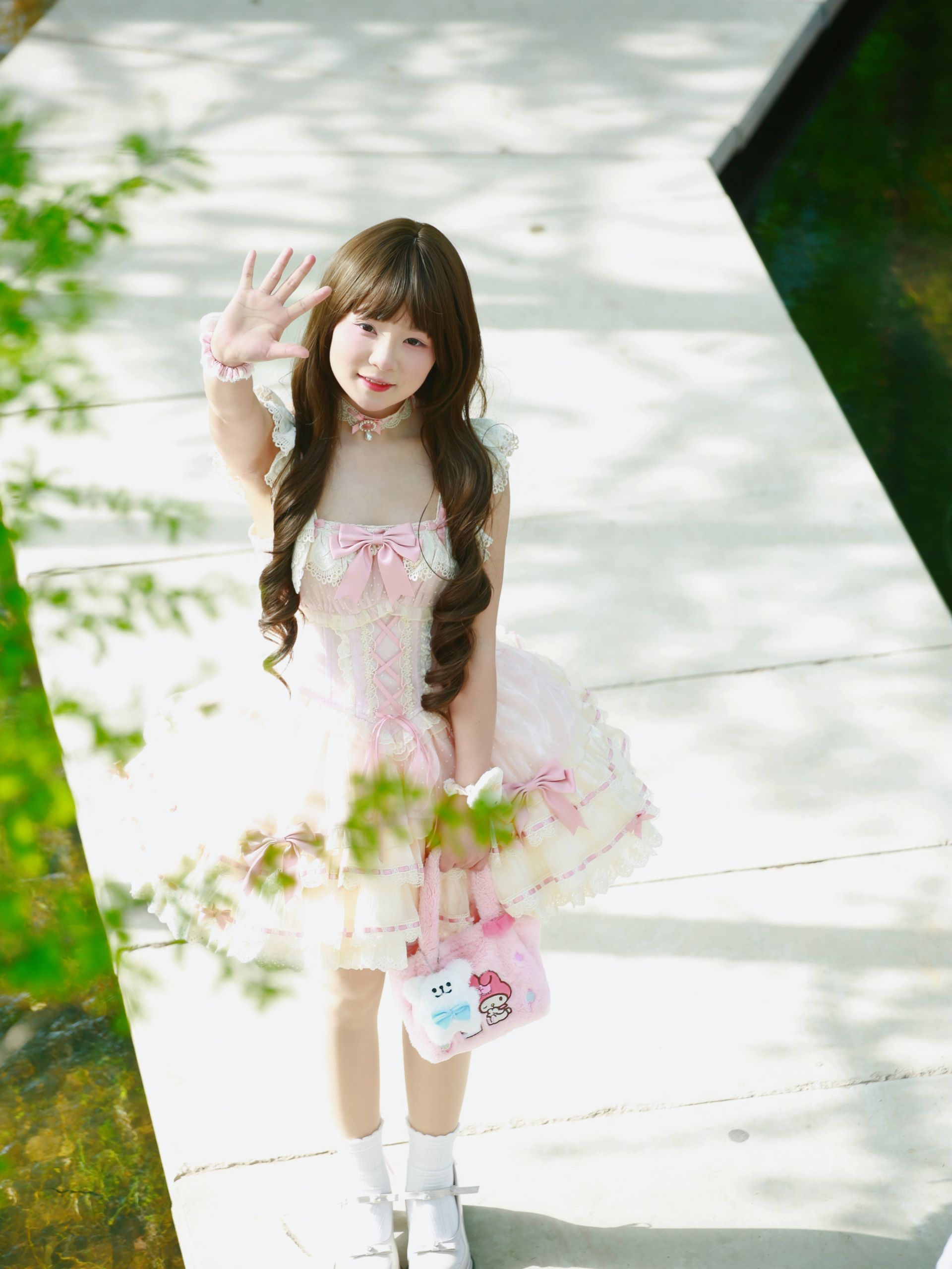 人像摄影作品: 春日洛丽塔